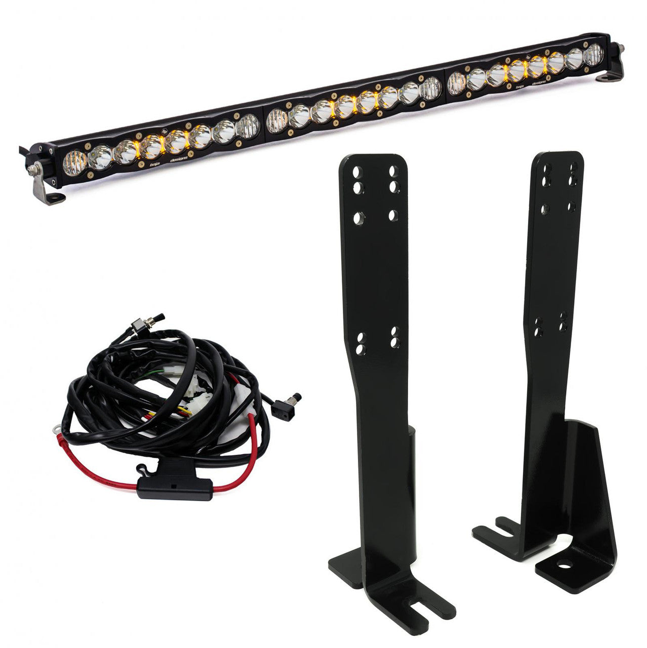 Baja Designs Toyota S8 30 Inch Grille Lower Light Kit - Toyota 2014-22 4Runner - Apollo Off-Road