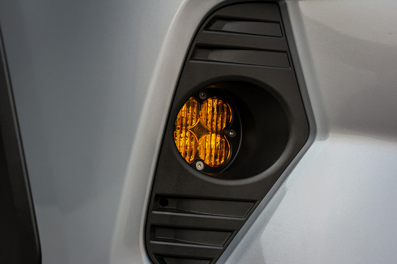 Baja Designs Toyota Squadron-R Sport Amber Fog Pocket Light Kit - Toyota 2016-21 RAV4, 2014-19 Highlander - Apollo Off-Road
