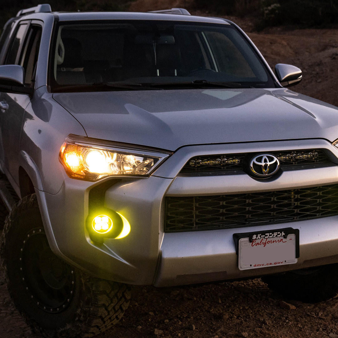 Baja Designs Toyota Tacoma-Tundra 4Runner Squadron SAE Amber Spot - Apollo Off-Road