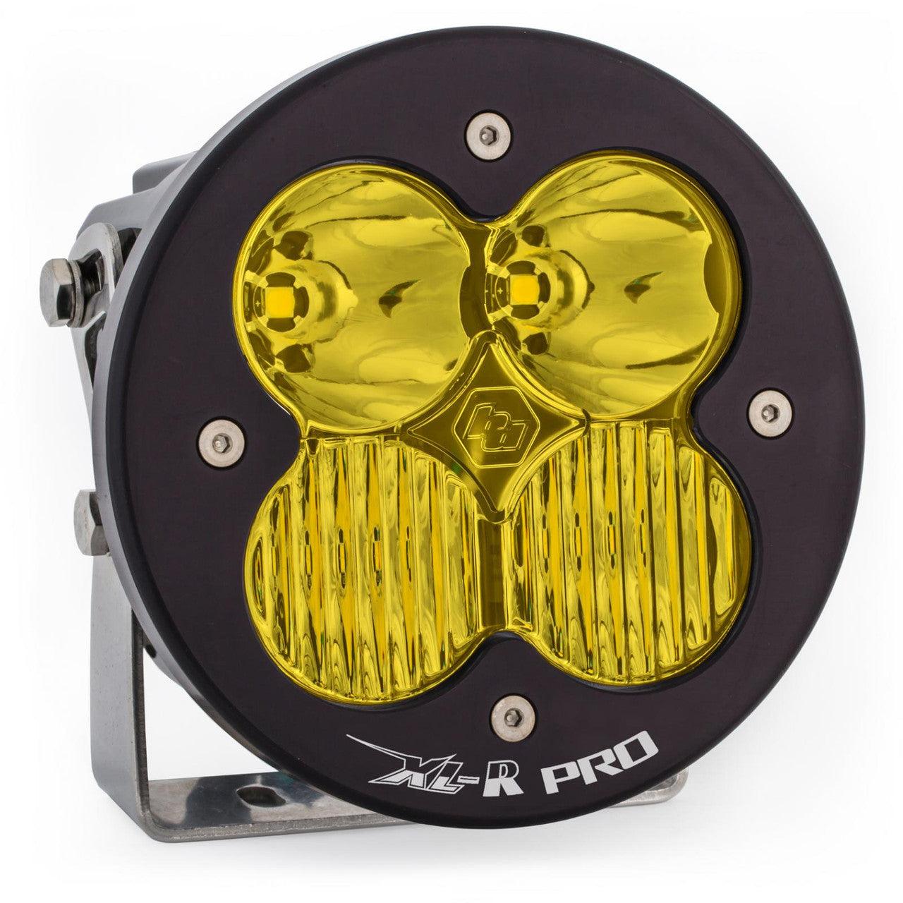 Baja Designs XL-R Pro LED Light Pod, Driving-Combo Pattern, Amber - Apollo Off-Road