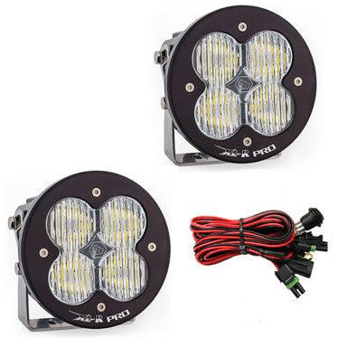 Baja Designs XL-R Pro LED Light Pod Pair, Wide Cornering Pattern, Clear - Apollo Off-Road