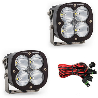 Baja Designs XL Racer Edition LED Light Pod Pair, Racer Spot Pattern, Clear - Apollo Off-Road