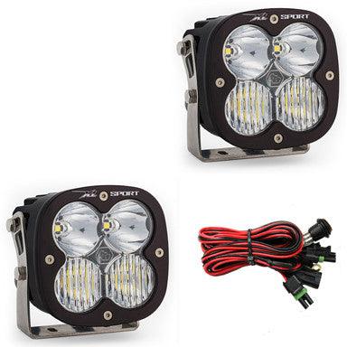 Baja Designs XL Sport LED Light Pod Pair, Driving-Combo Pattern, Clear - Apollo Off-Road