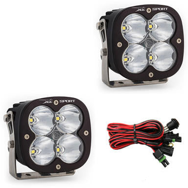 Baja Designs XL Sport LED Light Pod Pair, Spot Pattern, Clear - Apollo Off-Road