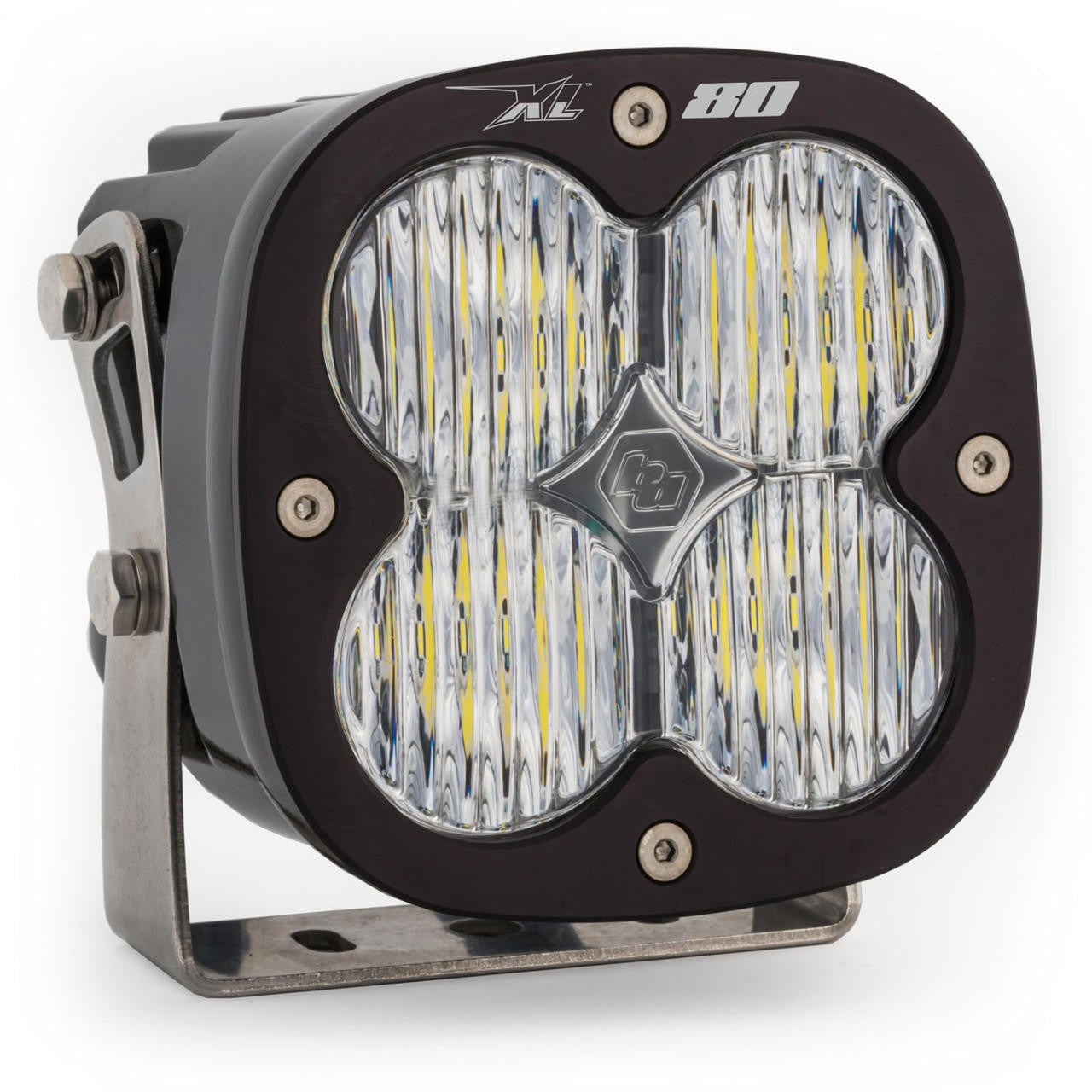 Baja Designs XL80 LED Light Pod, Wide Cornering Pattern, Clear - Apollo Off-Road