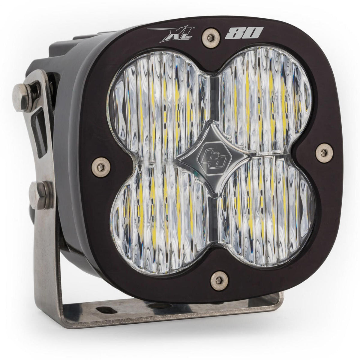 Baja Designs XL80 LED Light Pod, Wide Cornering Pattern, Clear - Apollo Off-Road