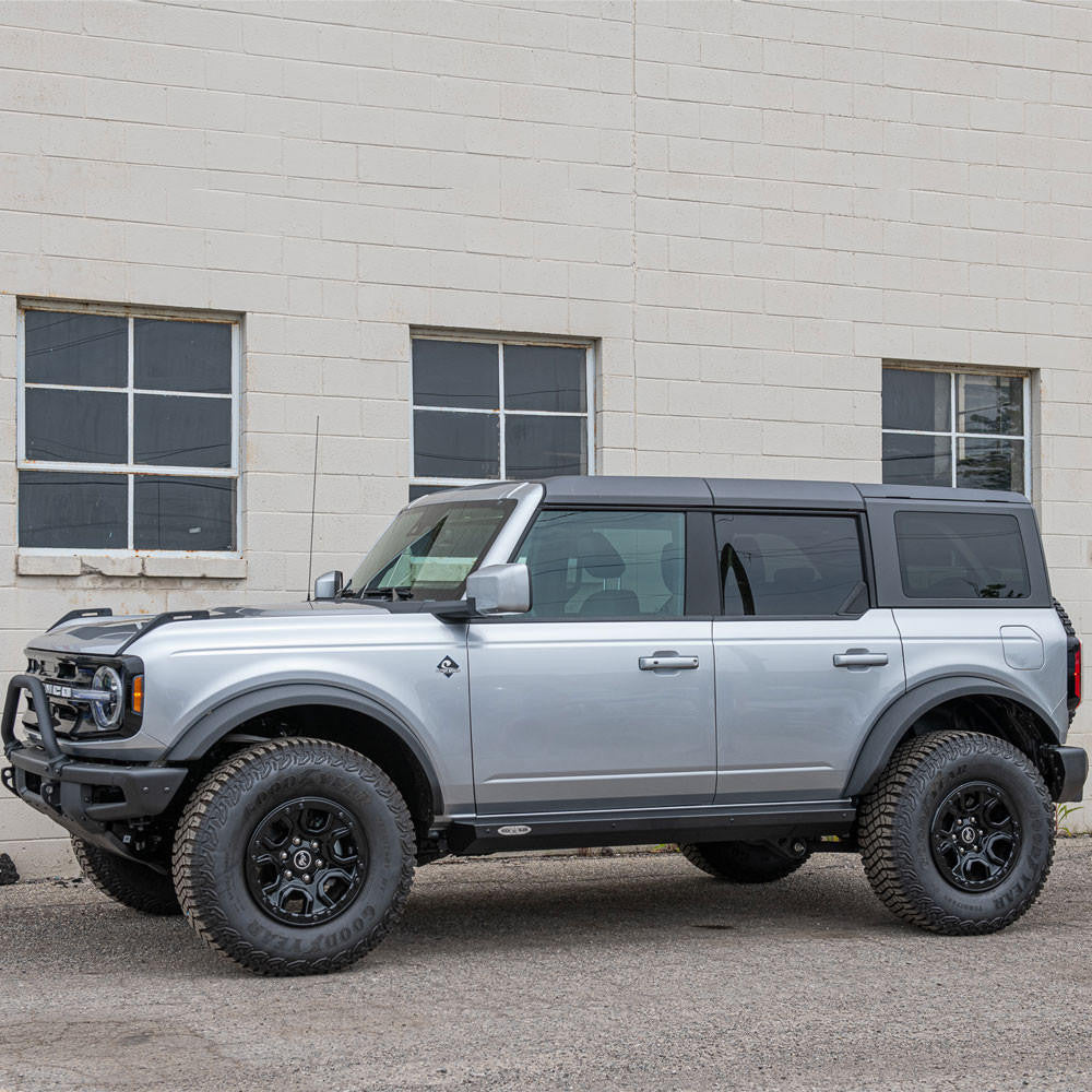 Bronco Side Step Sliders For 21-Pres Bronco 4 Door Models Set - Apollo Off-Road