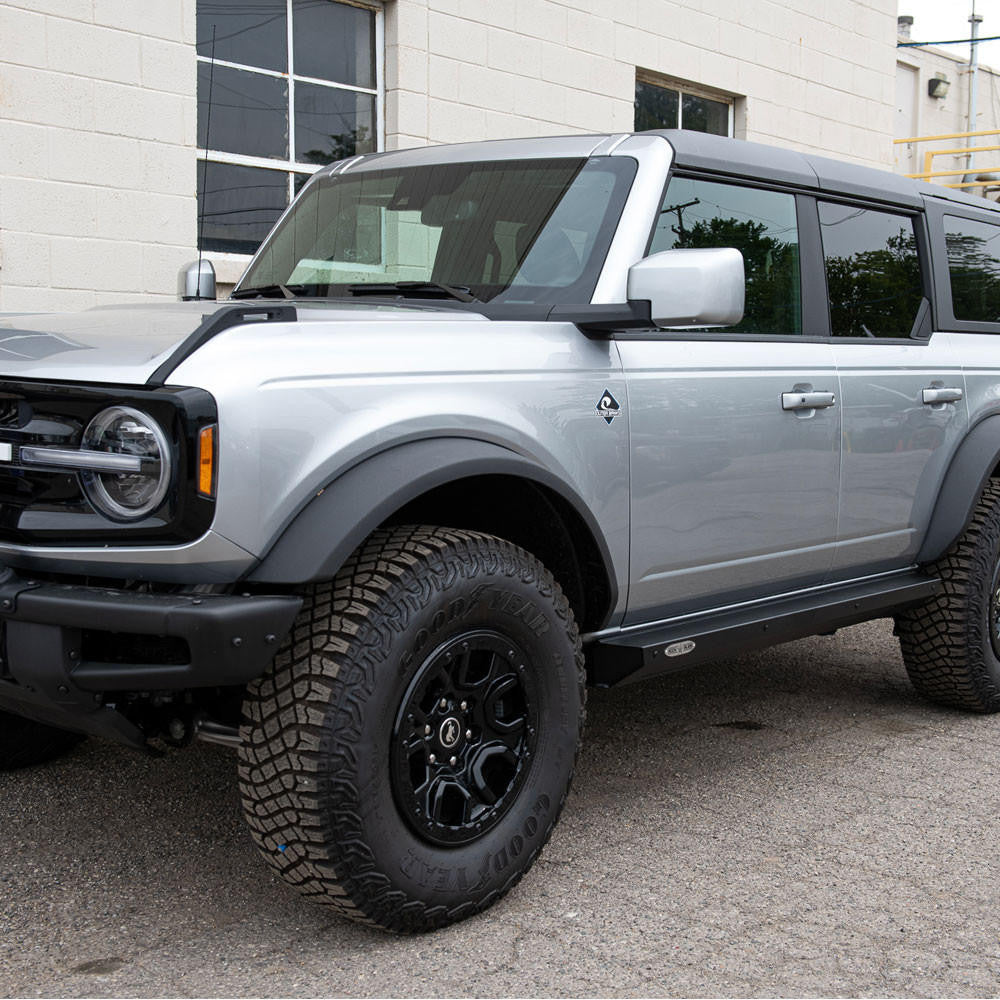 Bronco Side Step Sliders For 21-Pres Bronco 4 Door Models Set - Apollo Off-Road