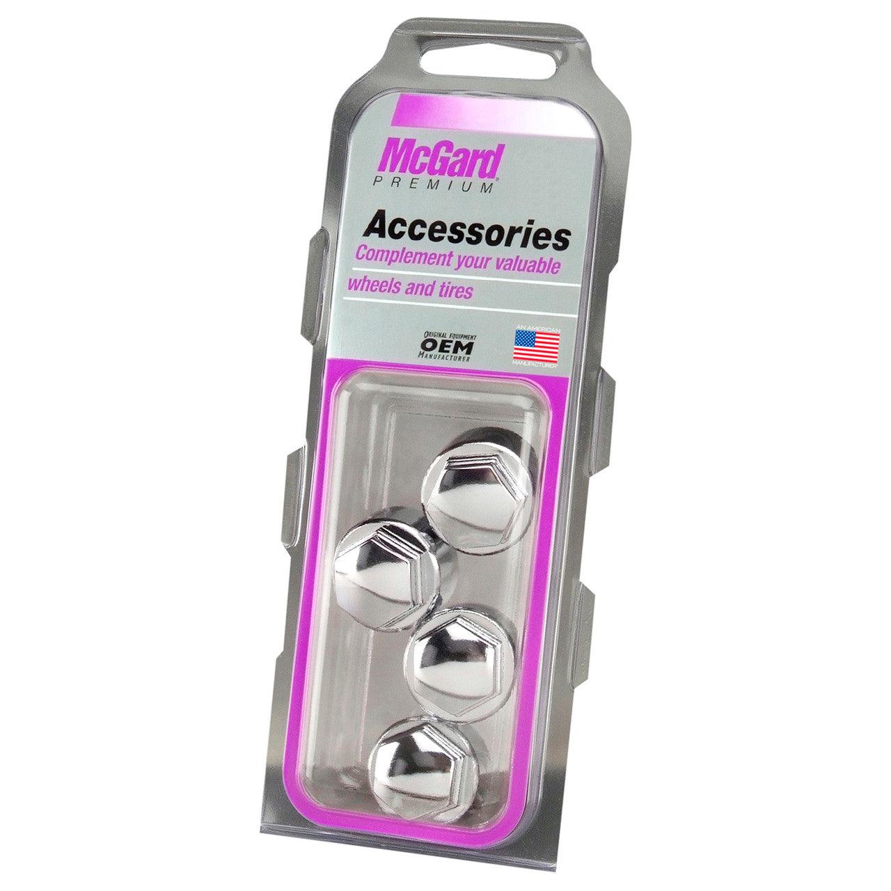 Chrome Nylon Caps- For use with PN- 24010-24013 70006 - Apollo Off-Road