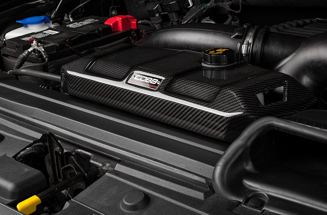 COBB Ford Redline Carbon Fiber Coolant Overflow Cover F-150 Raptor - Apollo Off-Road