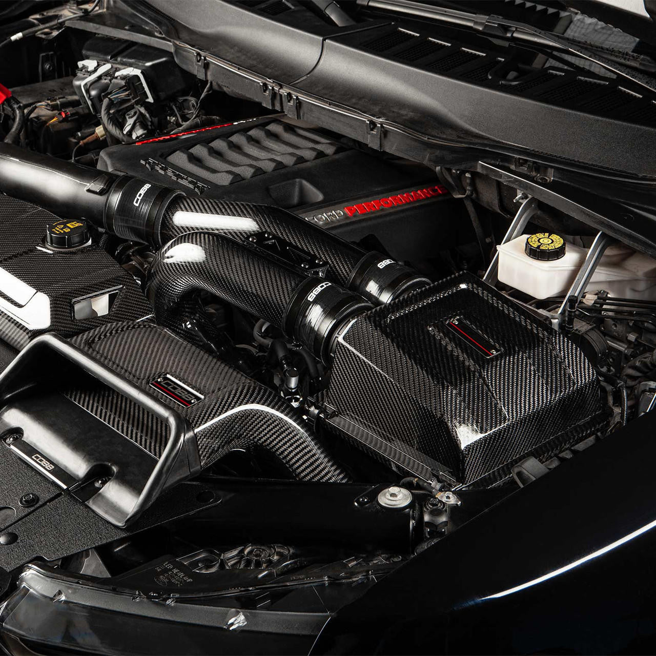 COBB Redline Carbon Fiber Cold Air Intake System w- HCT F-150 EcoBoost Raptor - Limited - 3.5L - Apollo Off-Road