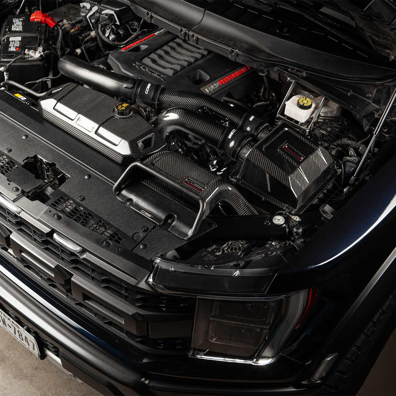 COBB Redline Carbon Fiber Cold Air Intake System w- HCT F-150 EcoBoost Raptor - Limited - 3.5L - Apollo Off-Road