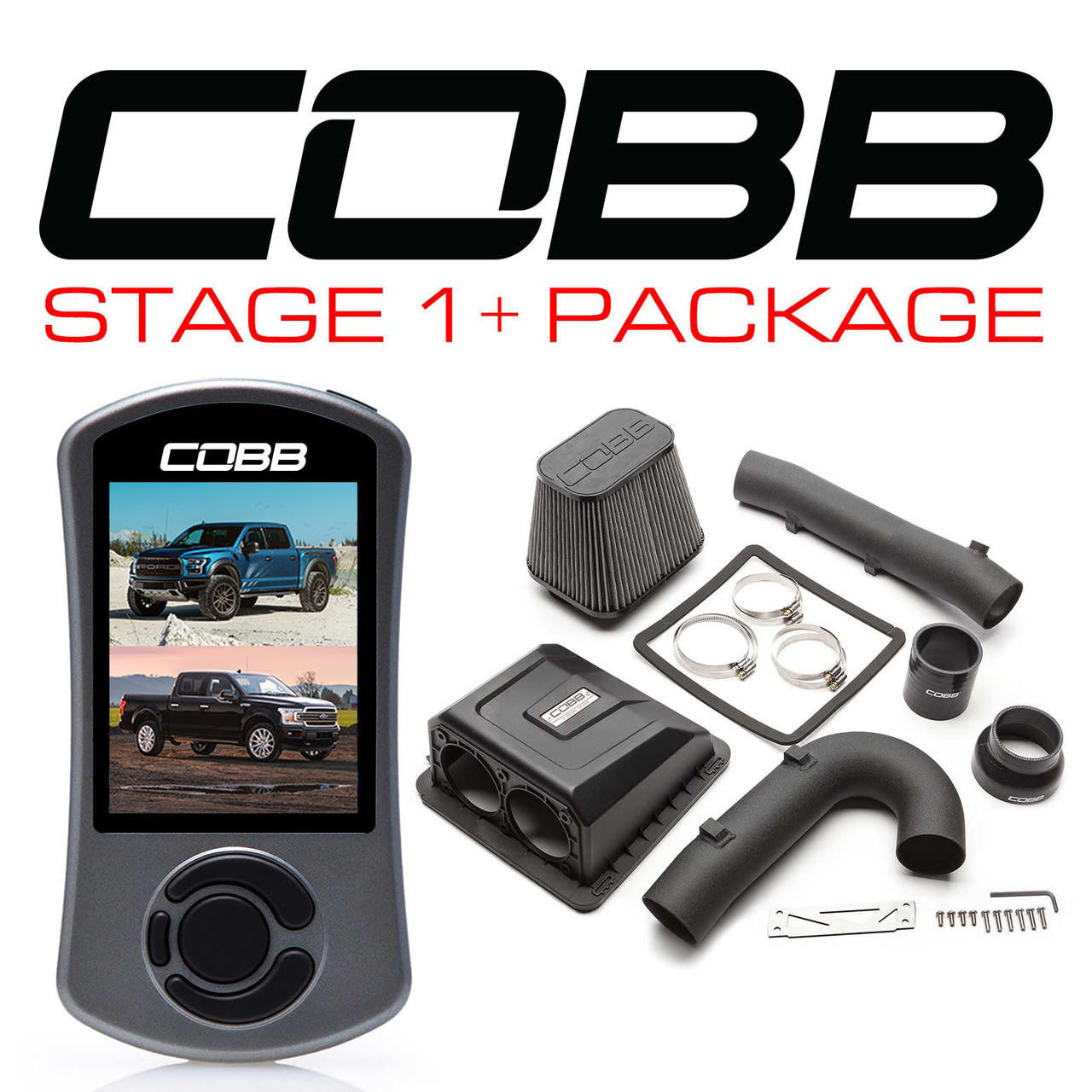 COBB Stage 1+ Power Package (Choose Your Options) - F-150 Raptor - Limited - Apollo Off-Road