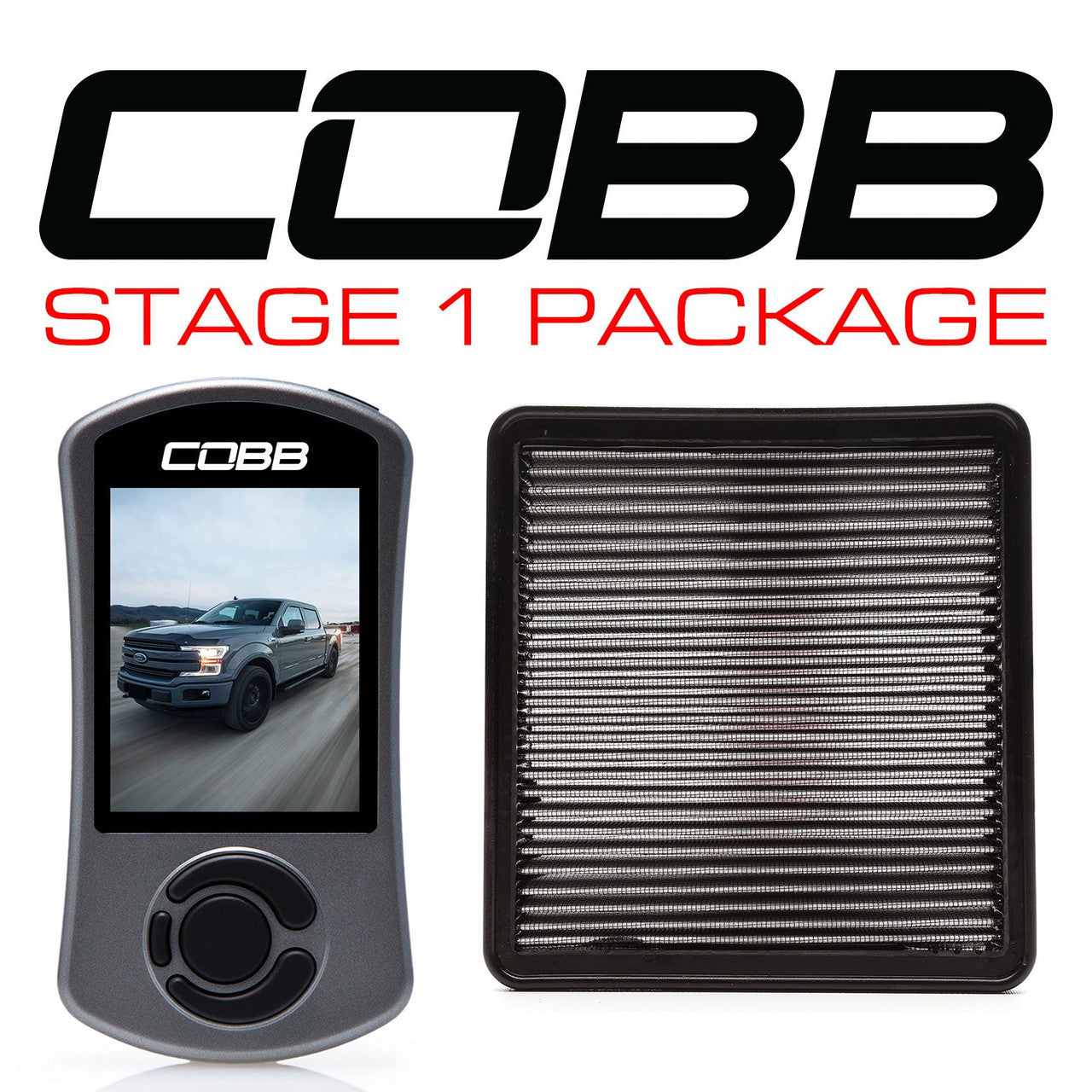 COBB Stage 1 Power Package w- TCM F-150 EcoBoost 3.5L 2017-2019 - Apollo Off-Road