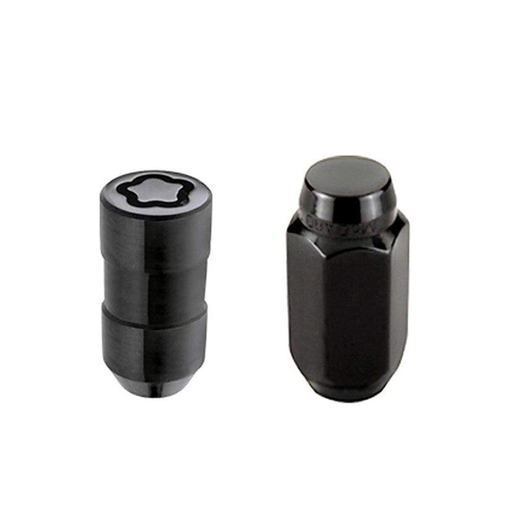 Cone Seat Exposed Style 23-Piece Wheel Installation Kit-Black 84585BK - Apollo Off-Road