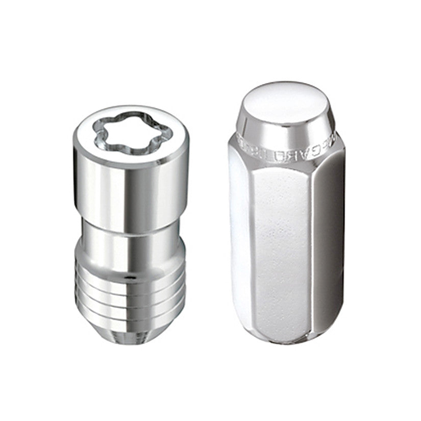 Cone Seat Exposed Style 23-Piece Wheel Installation Kit-Chrome 84585 - Apollo Off-Road