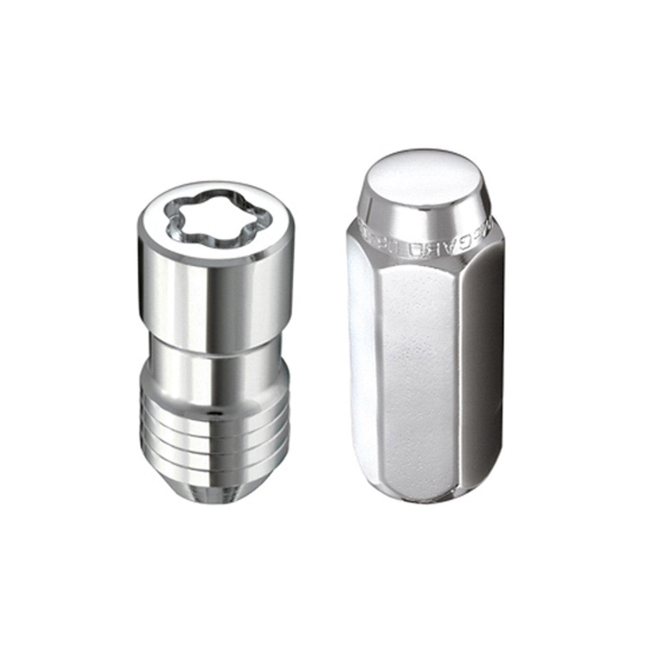 Cone Seat Exposed Style Wheel Installation Kit-Chrome 84560 - Apollo Off-Road
