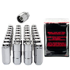 Cone Seat Exposed Style Wheel Installation Kit-Chrome 84805 - Apollo Off-Road