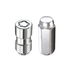 Cone Seat Exposed Style Wheel Installation Kit-Chrome 84805 - Apollo Off-Road
