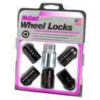 Cone Seat Exposed Style Wheel Locks-Black-5 Lock Set 24516 - Apollo Off-Road