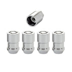 Cone Seat Exposed Style Wheel Locks-Chrome 24131 - Apollo Off-Road