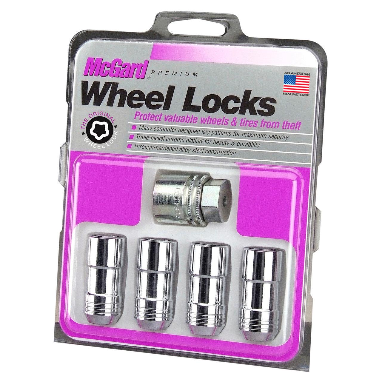 Cone Seat Exposed Style Wheel Locks-Chrome 24160 - Apollo Off-Road