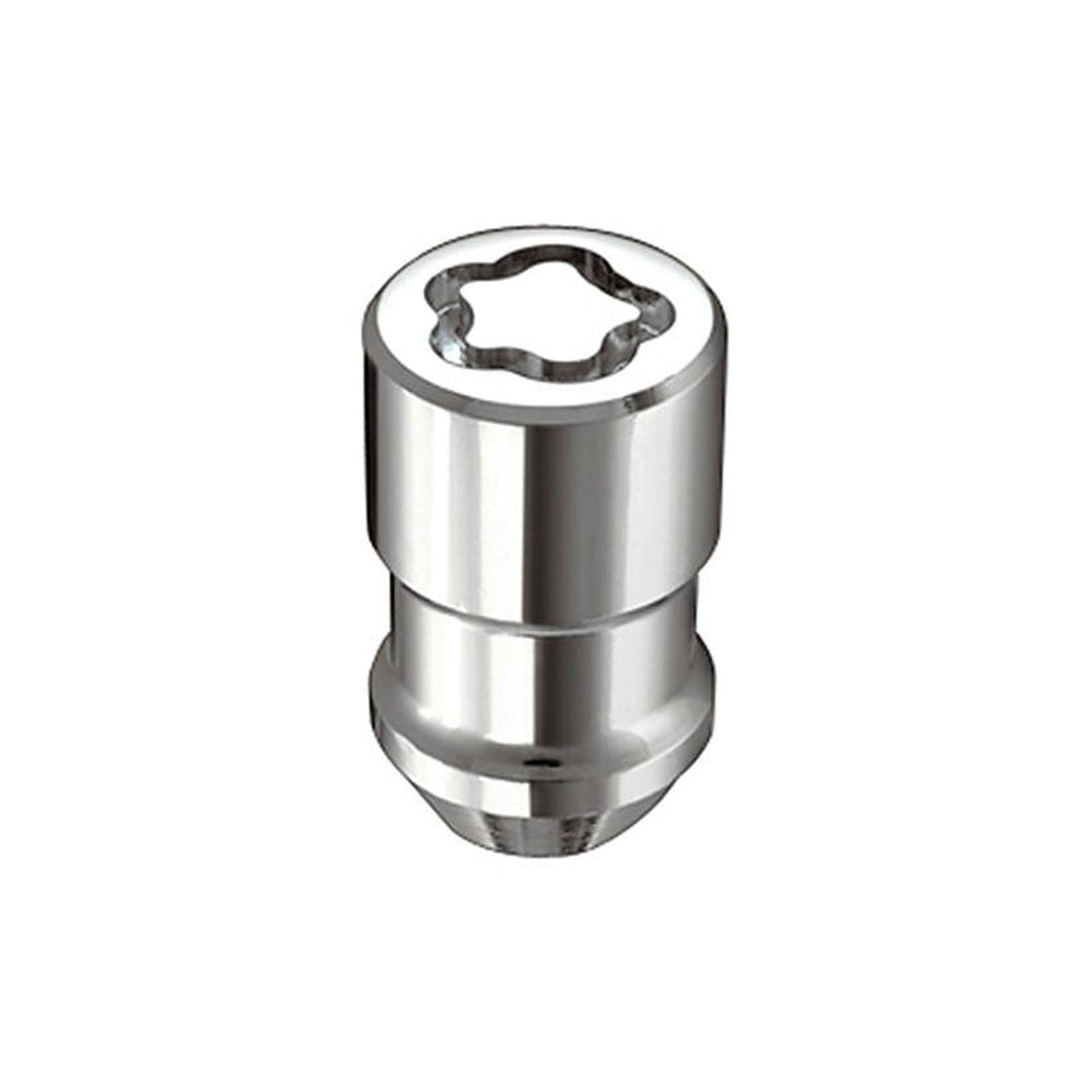 Cone Seat Exposed Style Wheel Locks-Chrome-5 Lock Set 24537 - Apollo Off-Road