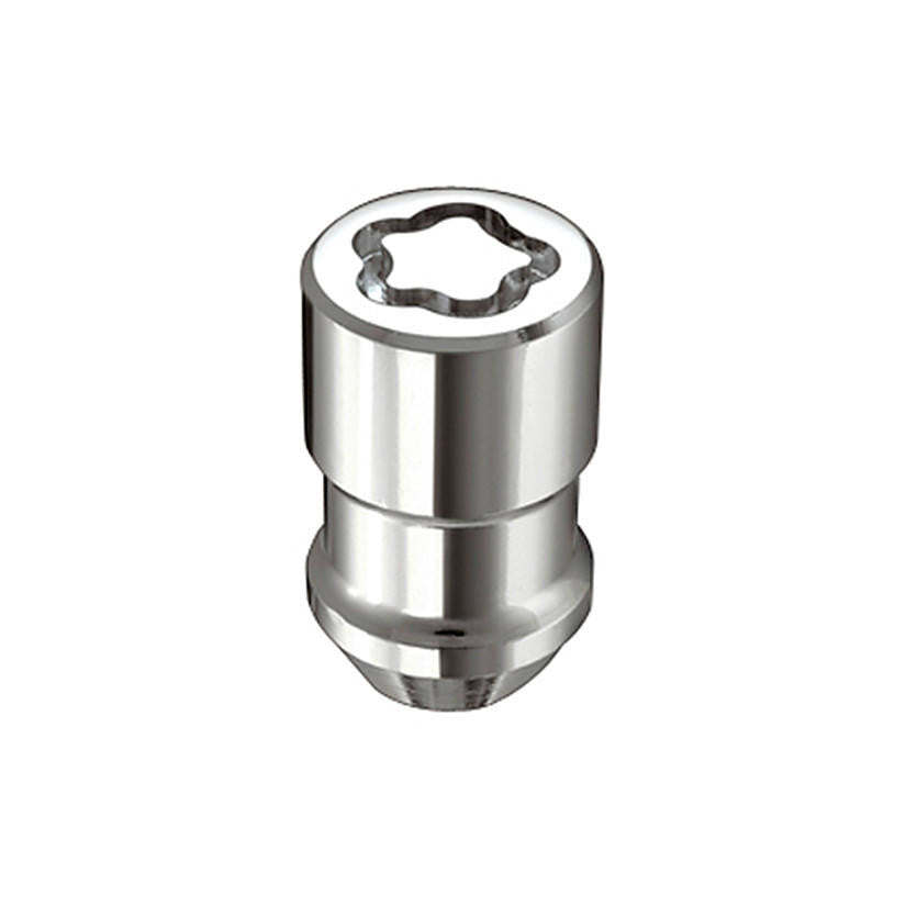 Cone Seat Exposed Style Wheel Locks-Chrome-5 Lock Set 24537 - Apollo Off-Road