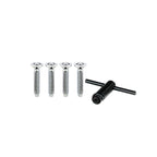 Cone Seat Style Center Cap Locks-Chrome 77784 - Apollo Off-Road