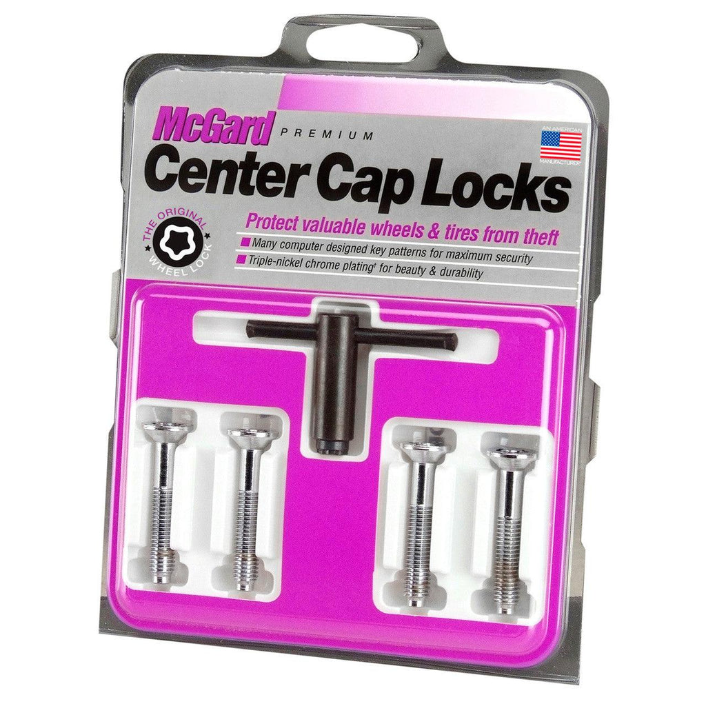 Cone Seat Style Center Cap Locks-Chrome 77784 - Apollo Off-Road