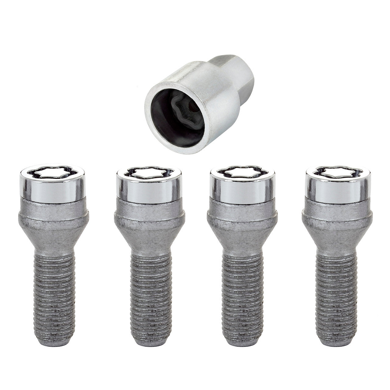 Cone Seat Style Wheel Lock Bolts 27181 - Apollo Off-Road