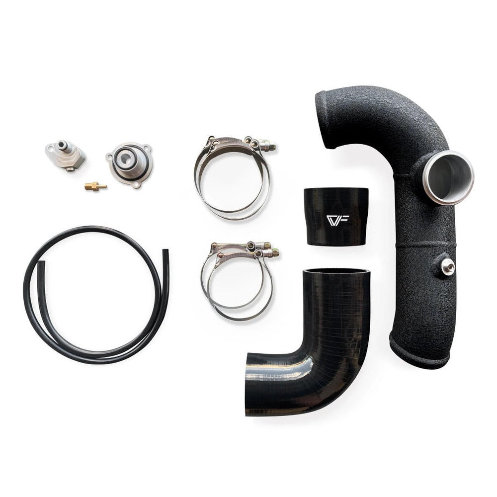 CVF Aluminum Intercooler Charge Pipe Kit (2013-2018 Ford Focus ST) - Apollo Off-Road