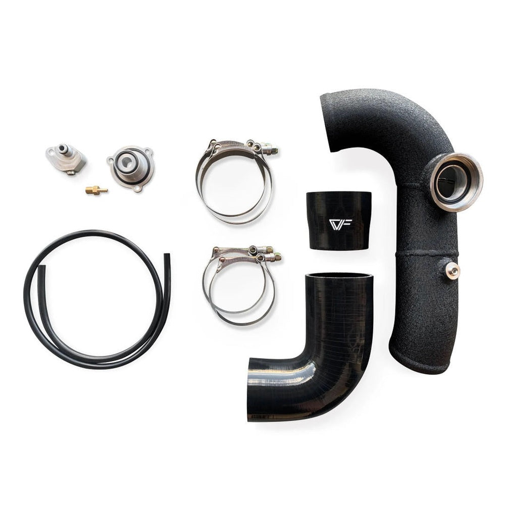 CVF Aluminum Intercooler Charge Pipe Kit (2013-2018 Ford Focus ST) - Apollo Off-Road