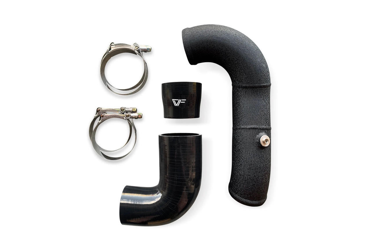 CVF Cold-side Aluminum Intercooler Pipe (2013-2018 Ford Focus ST) - Apollo Off-Road