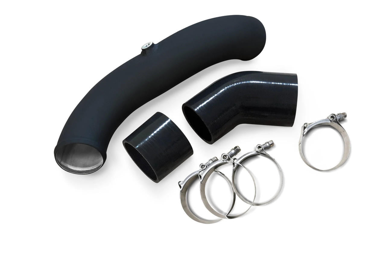 CVF Cold-side Aluminum Intercooler Pipe (2015-2023 Ford Mustang EcoBoost) - Apollo Off-Road
