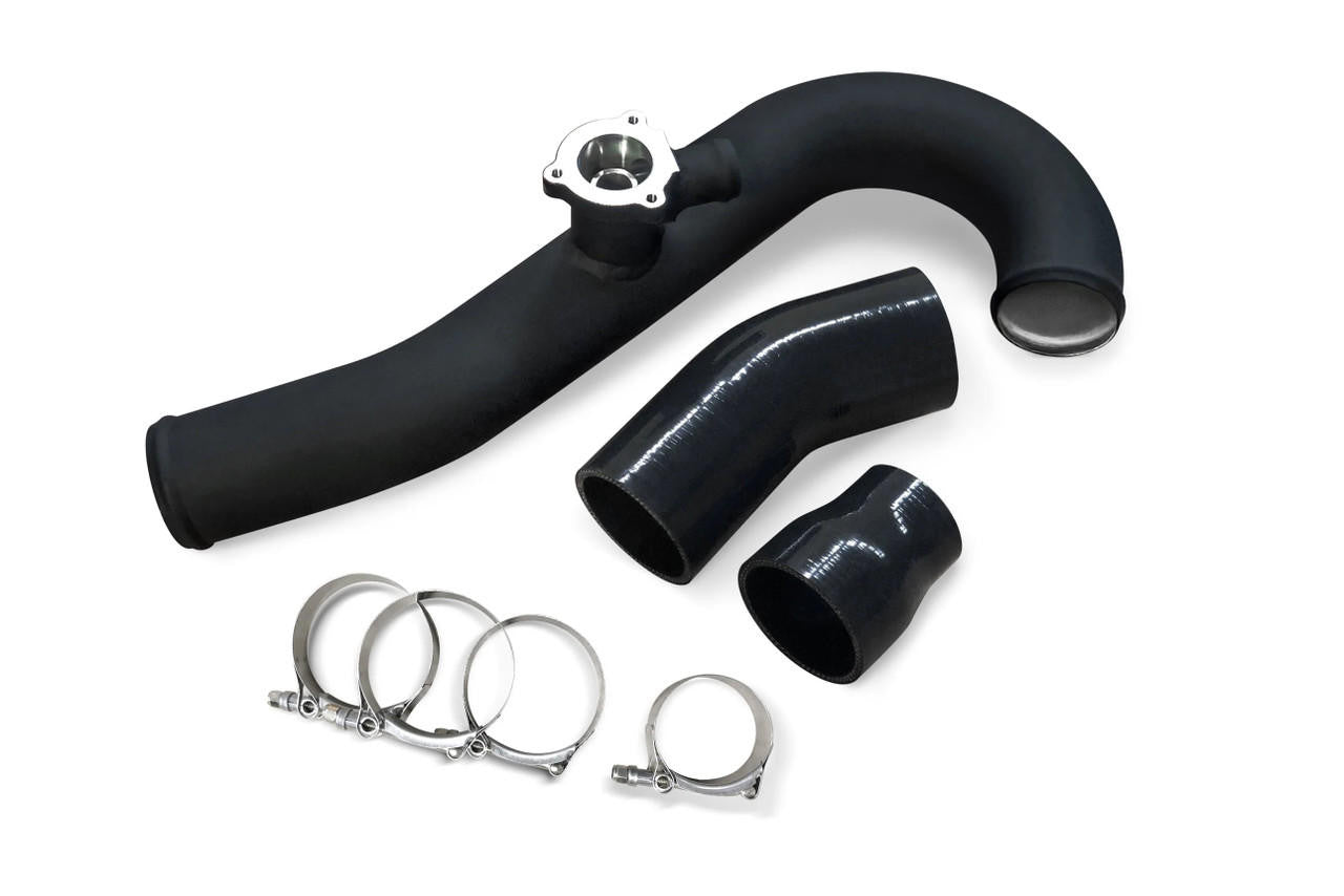 CVF Hot-side Aluminum Intercooler Pipe (2015-2023 Ford Mustang EcoBoost) - Apollo Off-Road