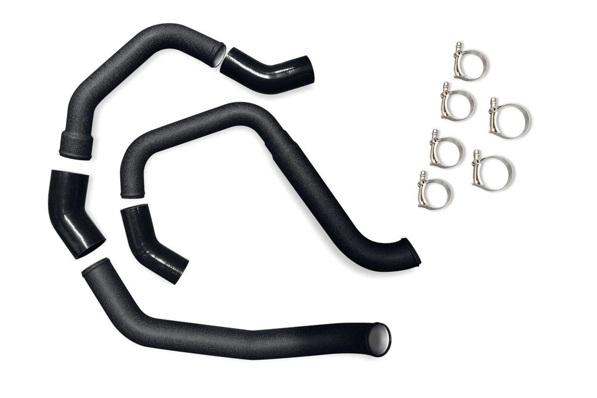 CVF Hot-side Aluminum Intercooler Piping (2011+ Ford F-150 EcoBoost) - Apollo Off-Road