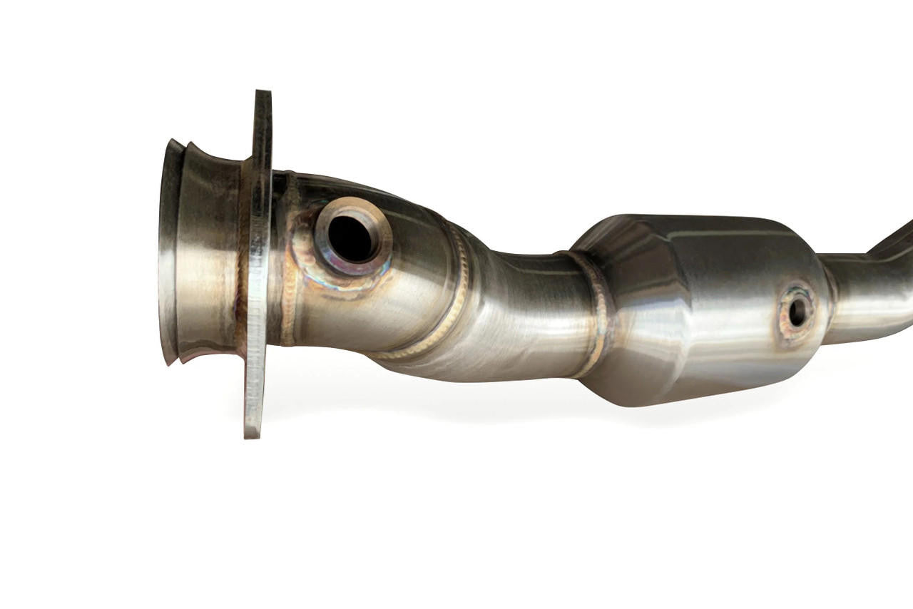 CVF Stainless Steel Catted Downpipes (2011-2020 F-150 & Raptor EcoBoost) - Apollo Off-Road