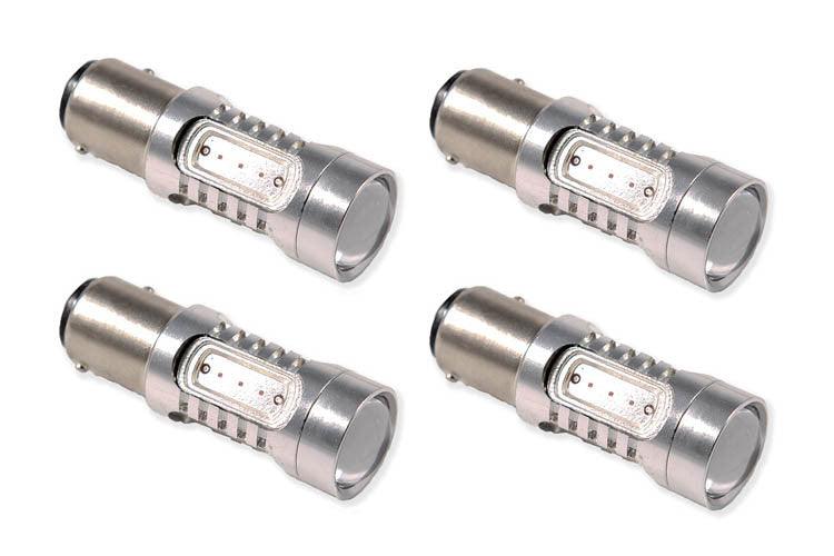 Diode Dynamics 1157 LED Bulb HP11 LED Red Four - Apollo Off-Road