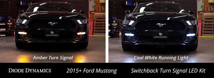 Diode Dynamics 15-17 Ford Mustang - 16-20 GT350 - 20-22 GT500 Switchback Turn Signal LED Kit - Apollo Off-Road