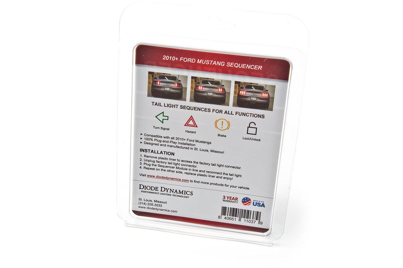 Diode Dynamics 2010-2021 Ford Mustang Sequencer (USDM) (Pair) - Apollo Off-Road