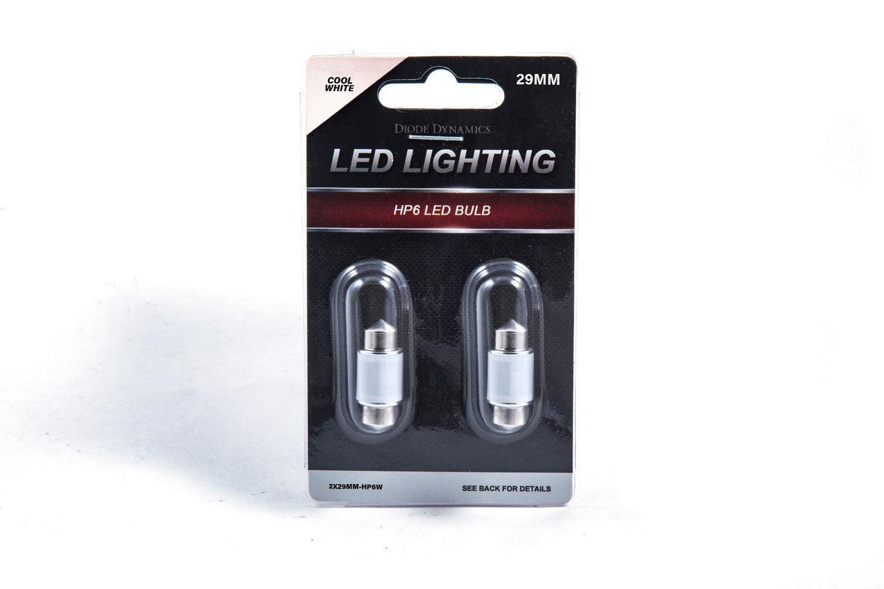 Diode Dynamics 29mm HP6 LED Bulb Amber Pair - Apollo Off-Road