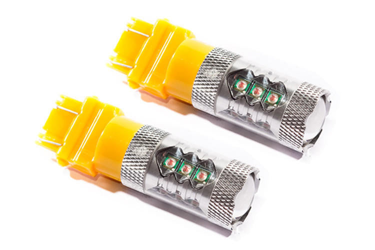 Diode Dynamics 3157 LED Bulb XP80 LED Amber Pair - Apollo Off-Road
