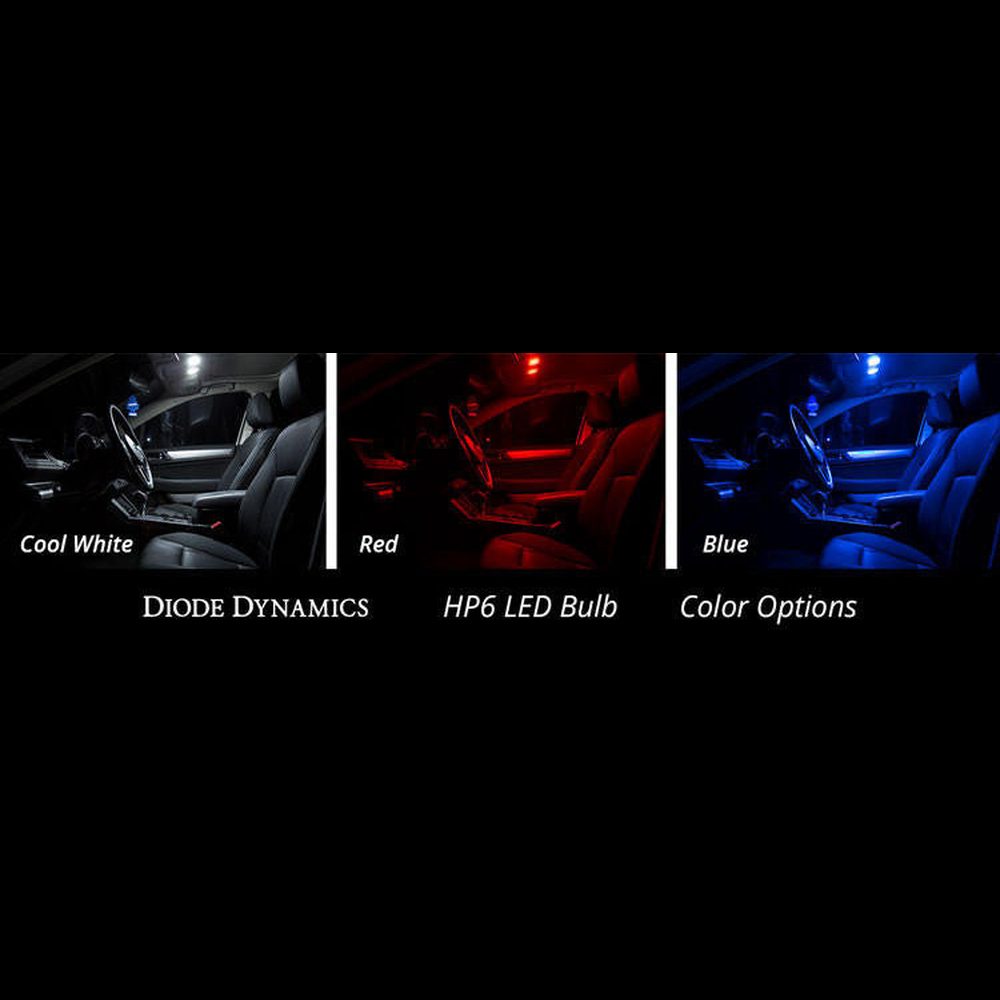 Diode Dynamics 36mm HP6 LED Red Single - Apollo Off-Road