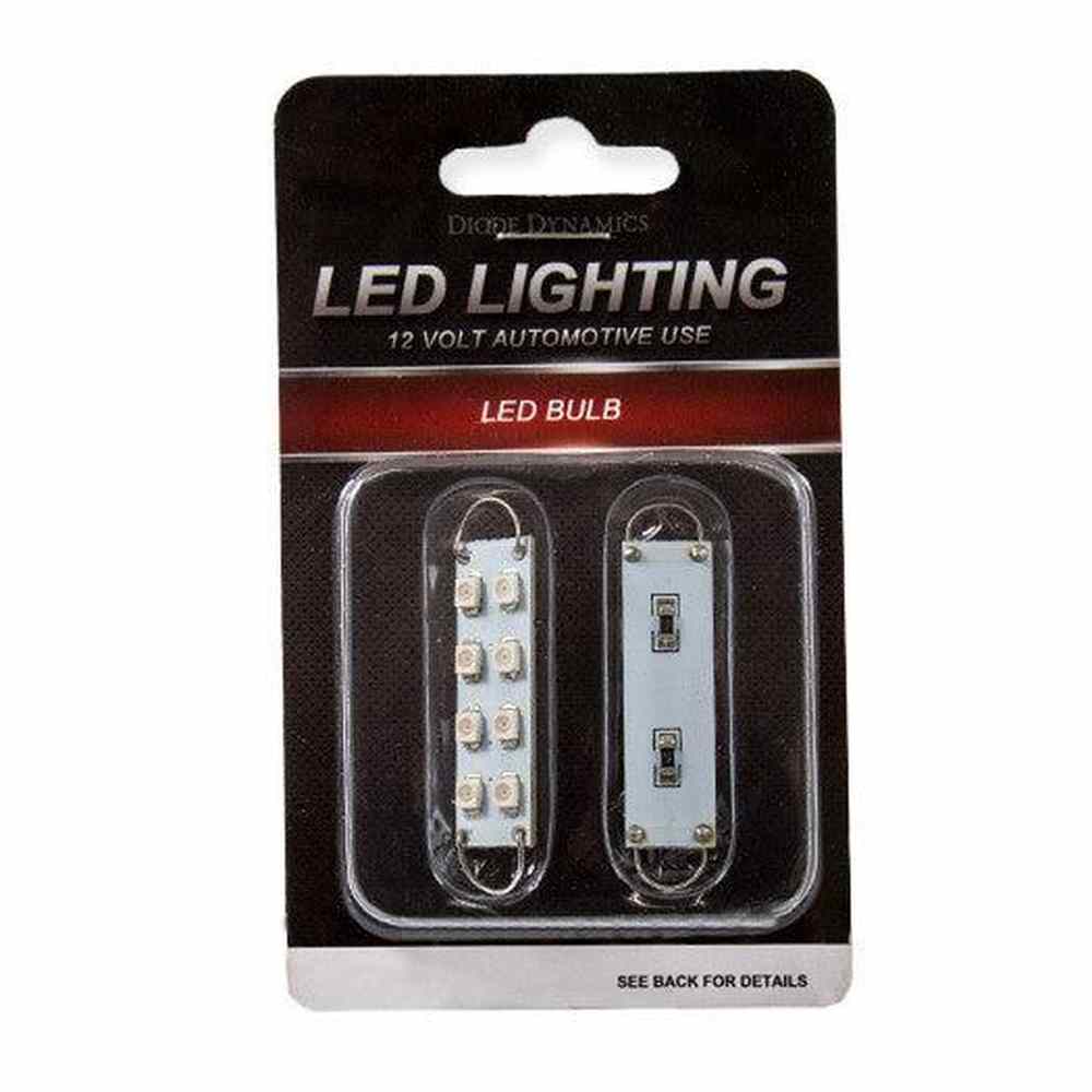 Diode Dynamics 44mm SML8 LED Bulb Cool White Pair - Apollo Off-Road