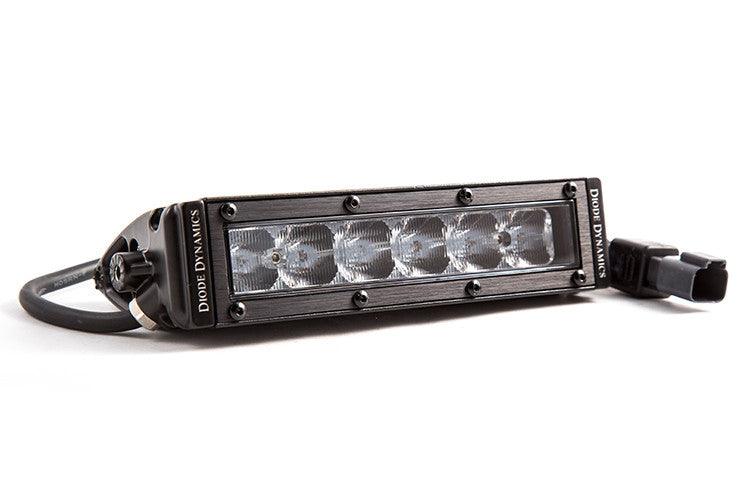 Diode Dynamics 6 Inch LED Light Bar Single Row Straight SS6 White Driving Light Bar Single - Apollo Off-Road