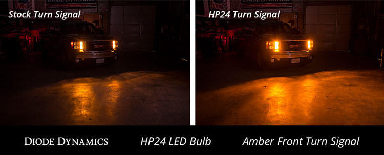 Diode Dynamics 7443 LED Bulb HP24 LED Cool White Switchback Single - Apollo Off-Road