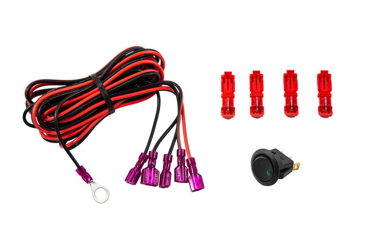 Diode Dynamics Add-on LED Switch Kit Green - Apollo Off-Road