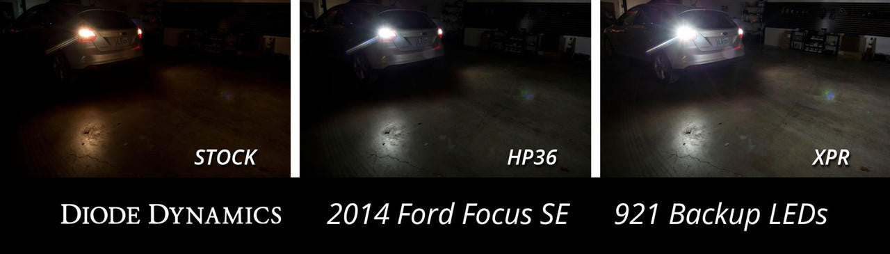 Diode Dynamics Backup LEDs for 2000-2018 Ford Focus (Pair) XPR (720 Lumens) - Apollo Off-Road