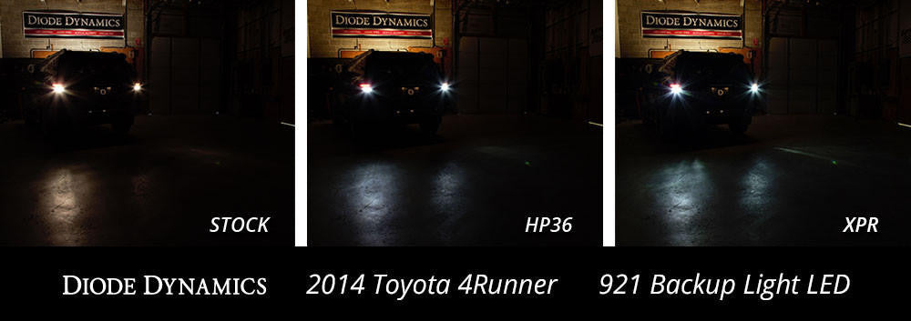 Diode Dynamics Backup LEDs for 2001-2020 Toyota 4Runner (Pair) HP5 (92 Lumens) - Apollo Off-Road